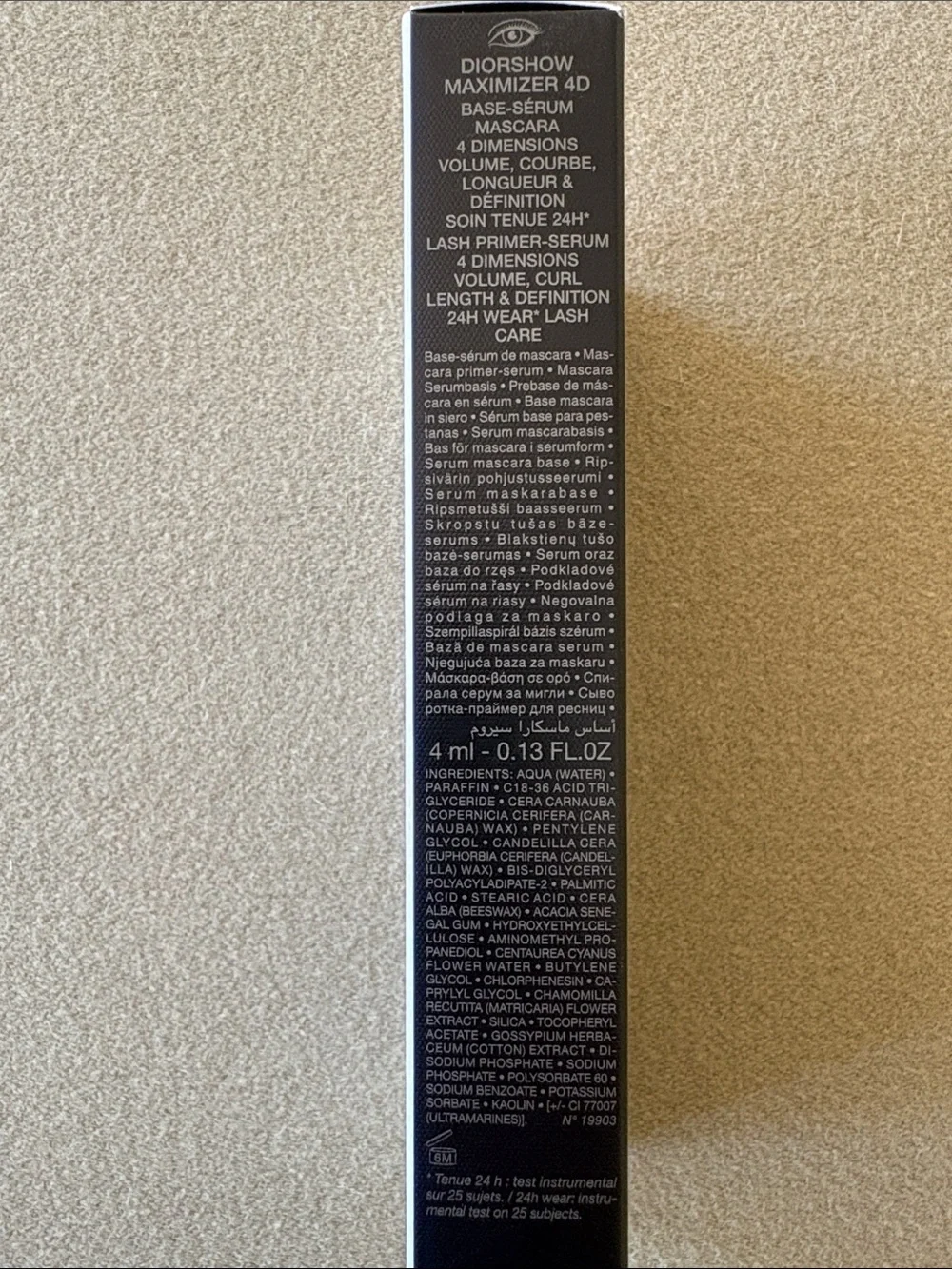 Dior Diorshow Overvolume Mascara & Lash Maximizer 4D Primer Serum Set Black 090